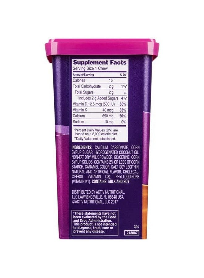 Viactiv, Calcium Plus D, Soft Chews, Caramel - 100 soft chews, Pack of 5 - Image 2
