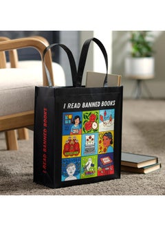 I Read Banned Books Reusable Shopping Bag  - Image 4