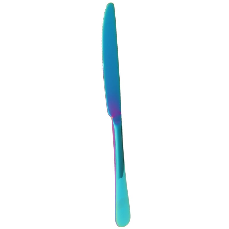 Rainbow Color Stainless Steel Knife - Rust Resistant Eco Friendly Kitchen Utensil for Home Restaurant Wedding Catering Parties - Image 4