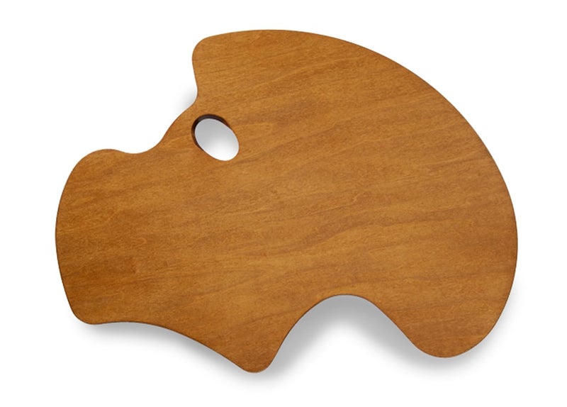 New Wave Art Palette Expressionist Confidant Held in Right Hand - Image 1