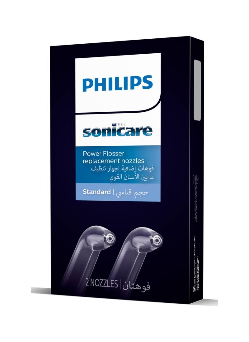 PHILIPS SONICARE Philips Sonicare Power Flosser F1 Standard Replacement NozzlesHX3042/00  - Image 1