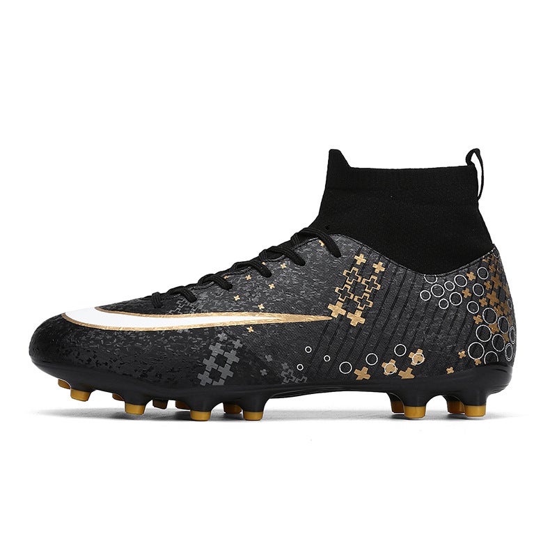 Adult Football Shoes Lace-Up Tf Broken Spikes Teenage Students Professional Training Boys Sneakers Jinjiang Factory - Image 3