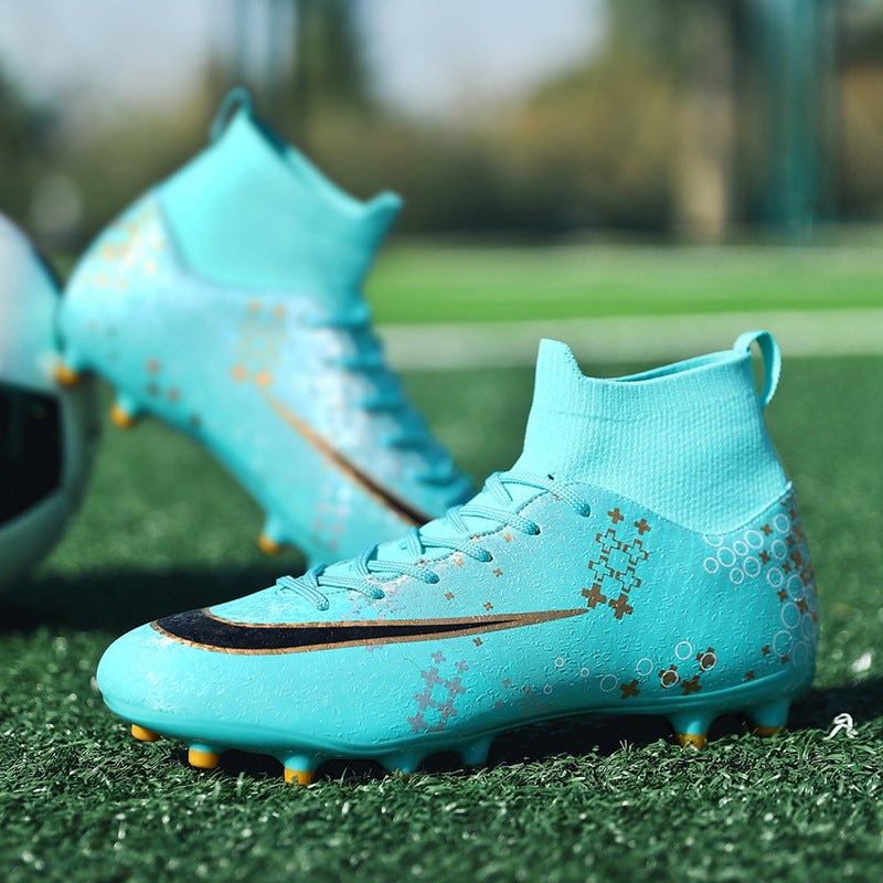 Adult Football Shoes Lace-Up Tf Broken Spikes Teenage Students Professional Training Boys Sneakers Jinjiang Factory - Image 4