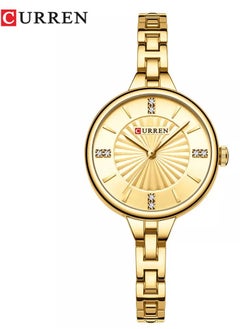 CURREN New CURREN Watch 9097, Women's Fashion Quartz Wrist Watch, Outdoor Leisure Round Metal Strap Watch  - Image 2
