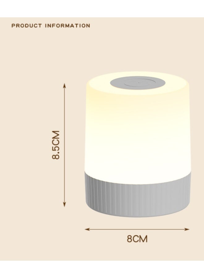 EFUMKE Night light remote control touch charging baby light bedroom touch bedside light emergency camping light convenient three-speed dimming night light brightness adjustment charging atmosphere light - Image 3