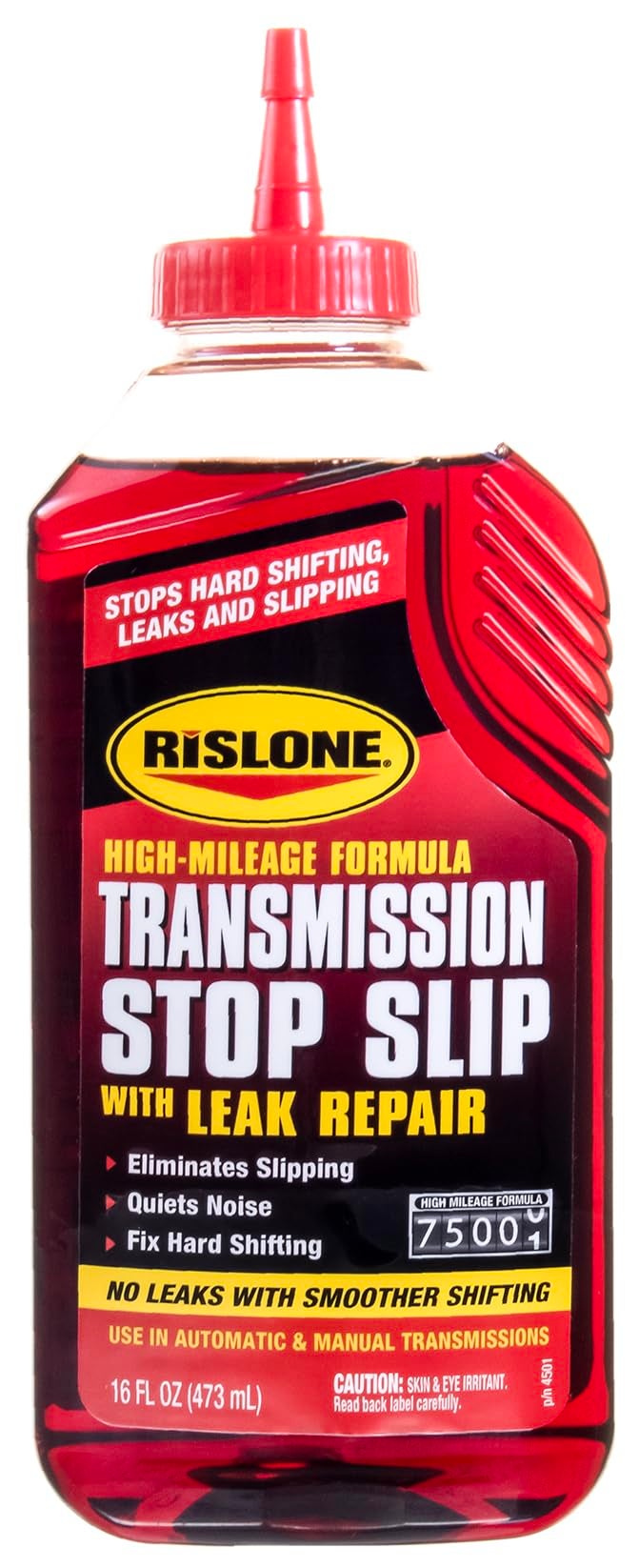 RISLONE ريسلون عالي المسافة لإيقاف انزلاق ناقل الحركة مع إصلاح التسرب 169 أونصة