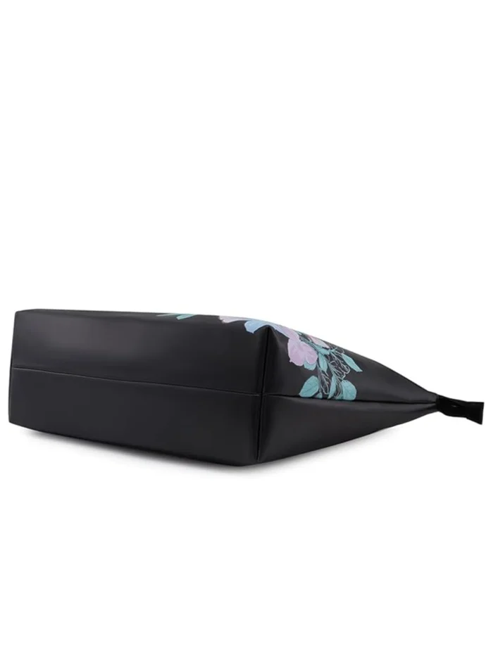 CAPRESE Caprese Shanaya Tote Bag, Large-Black | Stylish Handbag for Women | Spacious, Versatile Office & Daily Essentials Tote | Top Zip Closure