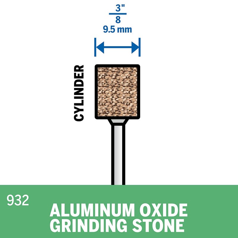 Dremel 932 Aluminum Oxide Grinding Stone - Image 3