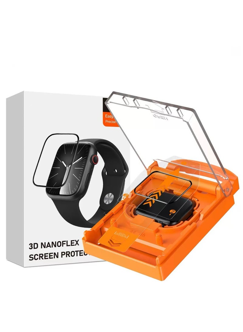 Tempered Glass Screen Protector for Apple Watch Series 11 42mm / Series 10 42mm, Clear - Image 1