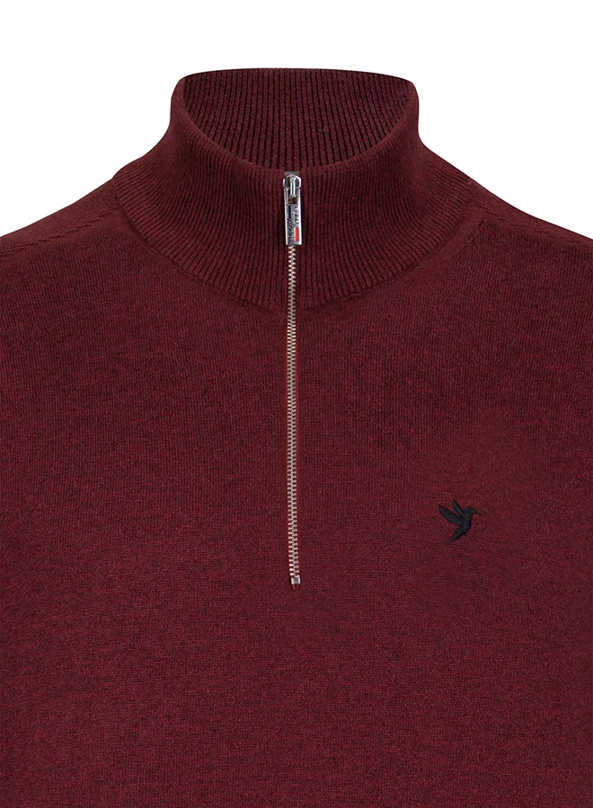 FELIX HARDY Half-Zip Knit Sweater