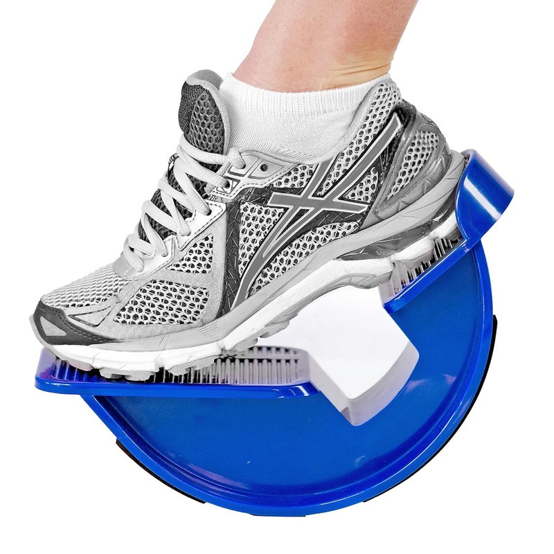 Powerstep جهاز التمدد UltraFlexx لراحة القدم - جهاز تمدد الساق لالتهاب اللفافة الأخمصية، التهاب وتر العرقوب، آلام الساق والقدم، آلام الساقين - يزيد من المرونة والقوة في القدم والساق السفلية - قاعدة غير قابلة للانزلاق - Image 2
