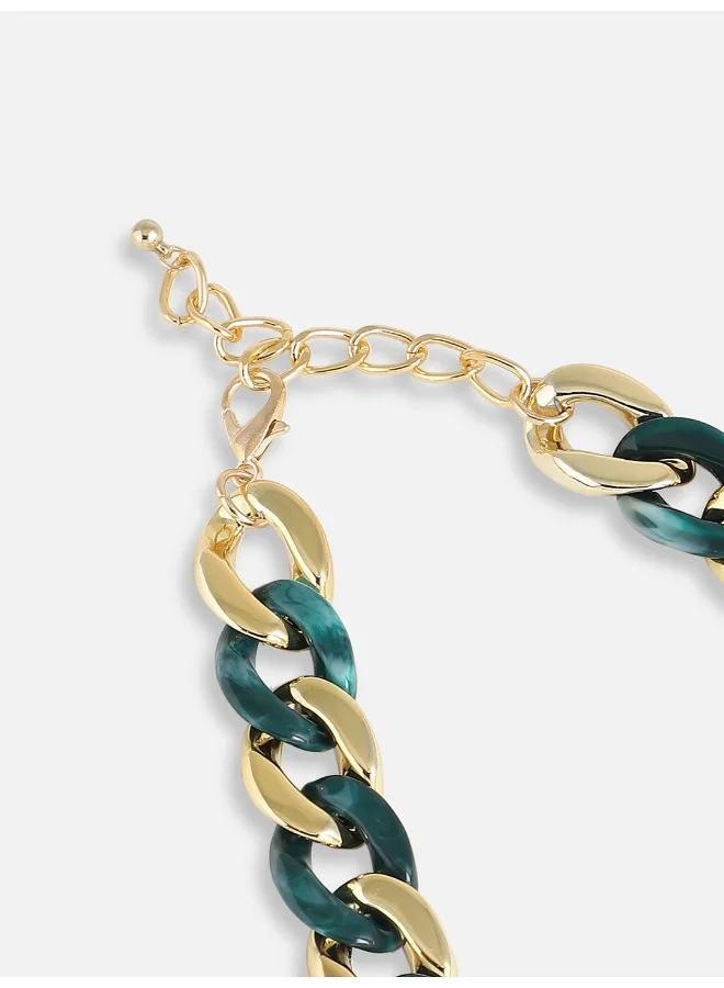 SOHI Casual Artificial Chain Necklace Jewellery