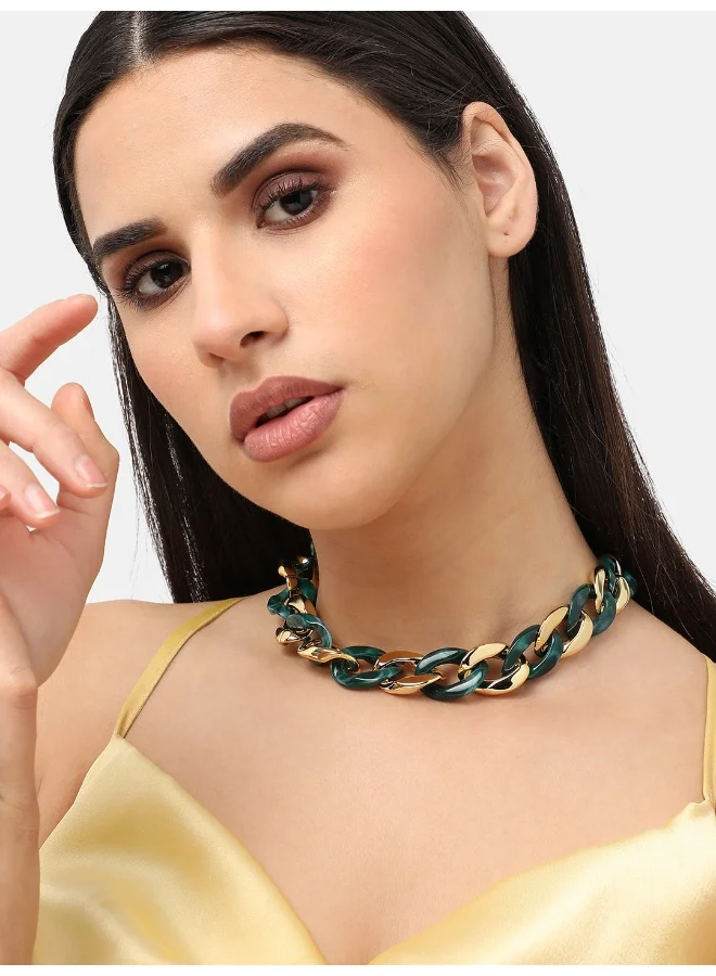 SOHI Casual Artificial Chain Necklace Jewellery