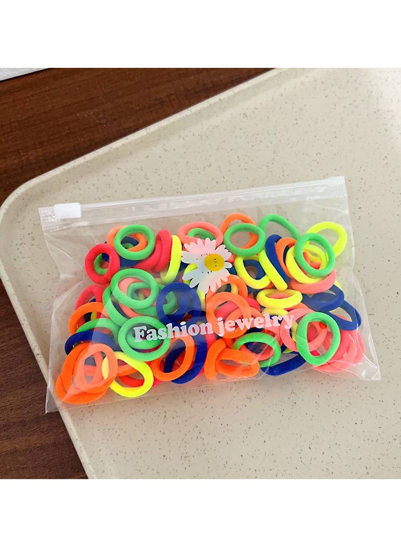 40-piece elastic hair bands for style and comfort! Thick, soft, seamless, and harmless to the hair. In eye-catching fluorescent colors, suitable for children and adults—practical and stylish with every look! Perfect for girls and women for stylish hair that lasts all day.