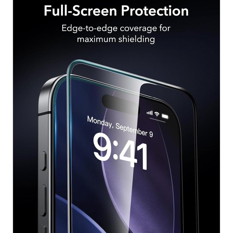 Mobilebies Premium Tempered Glass Screen Protector Guard For iPhone 17 Air/iPhone Air (6.5 Inch,Pack of 1) | HD Clear, 9H Hardness Shatterproof, Edge to Edge Coverage With Easy to installation kit - Image 5