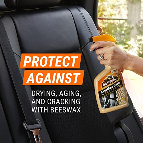 Armor All Car Leather Cleaner Spray, Beeswax Leather Care Spray for Cars, Trucks, Motorcycles, 16 Oz Each - Image 5