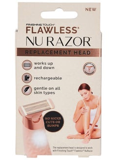 finishing touch Flawless Nu Razor Replacement Blade, Rose Gold  - Image 2