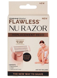finishing touch Flawless Nu Razor Replacement Blade, Rose Gold  - Image 1