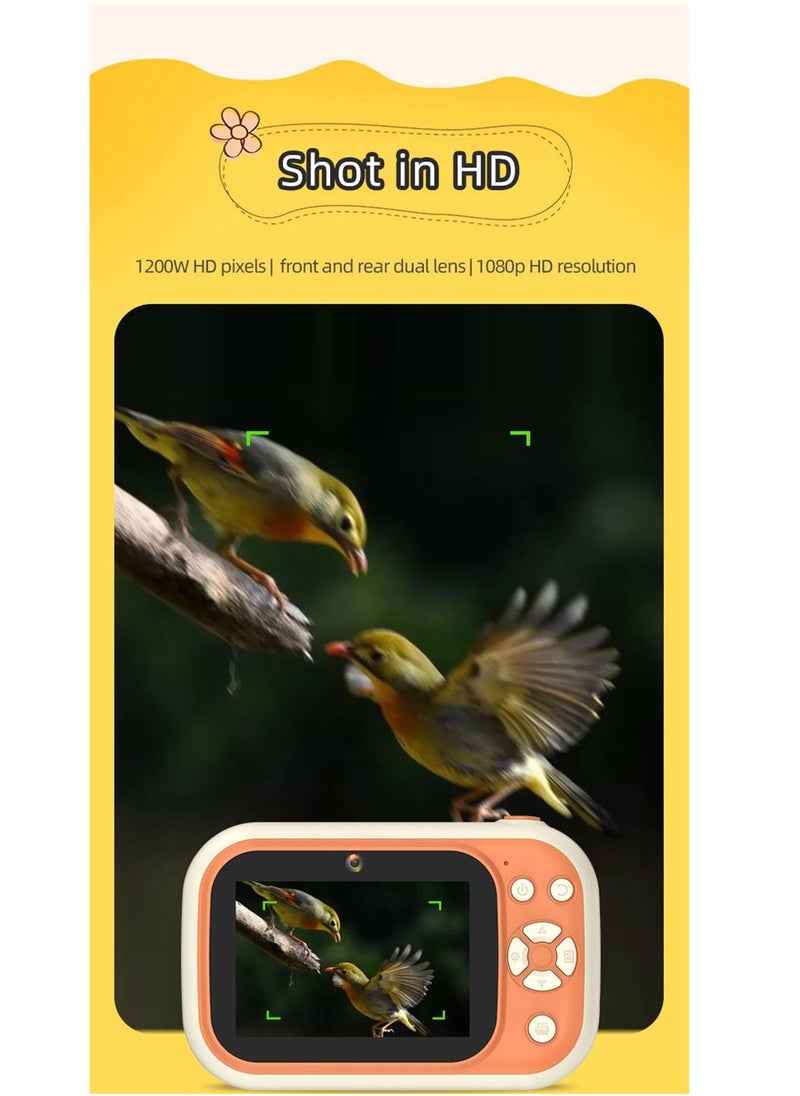 Generic - 3.5-inch 1080p Front And Rear Dual-camera Hd High-definition Thermal Printing The Camera,can Take Photos, Record, Print, Play Games And Listen To Mus - Image 1