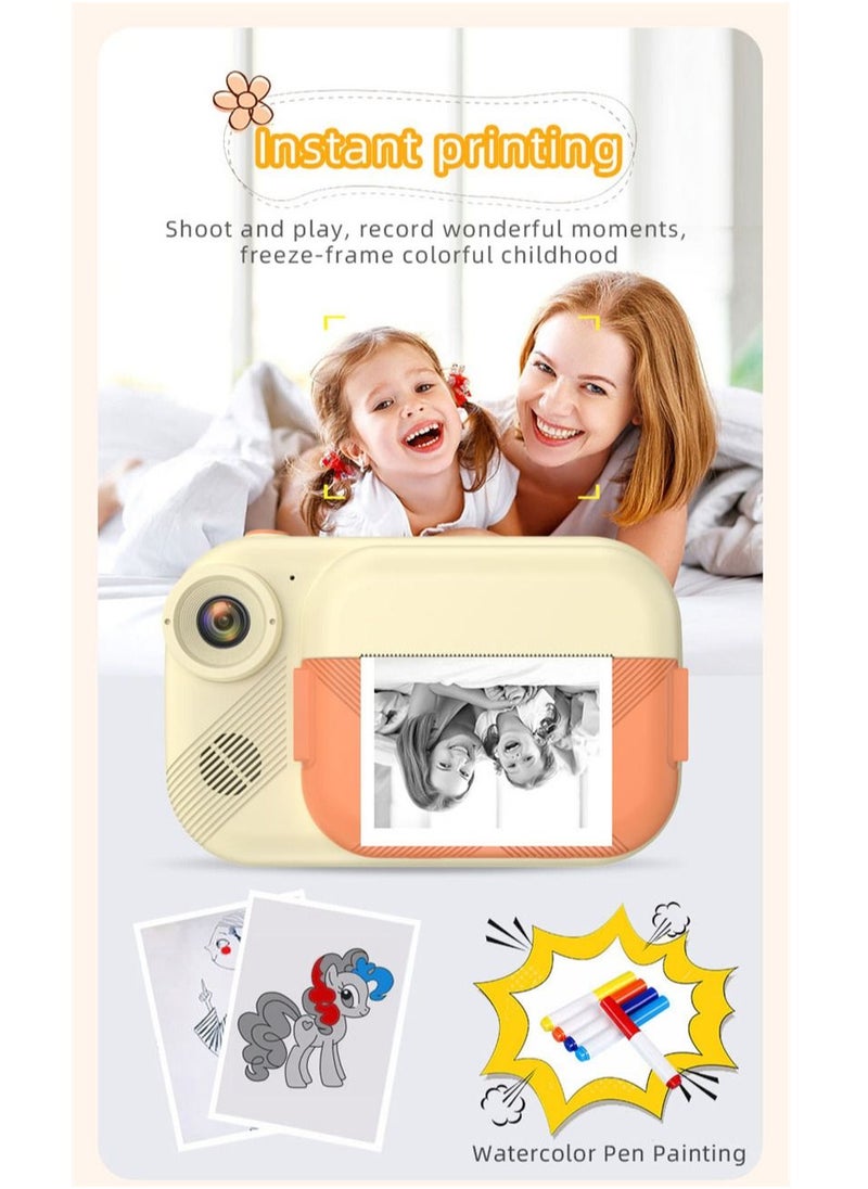 Generic - 3.5-inch 1080p Front And Rear Dual-camera Hd High-definition Thermal Printing The Camera,can Take Photos, Record, Print, Play Games And Listen To Mus - Image 1