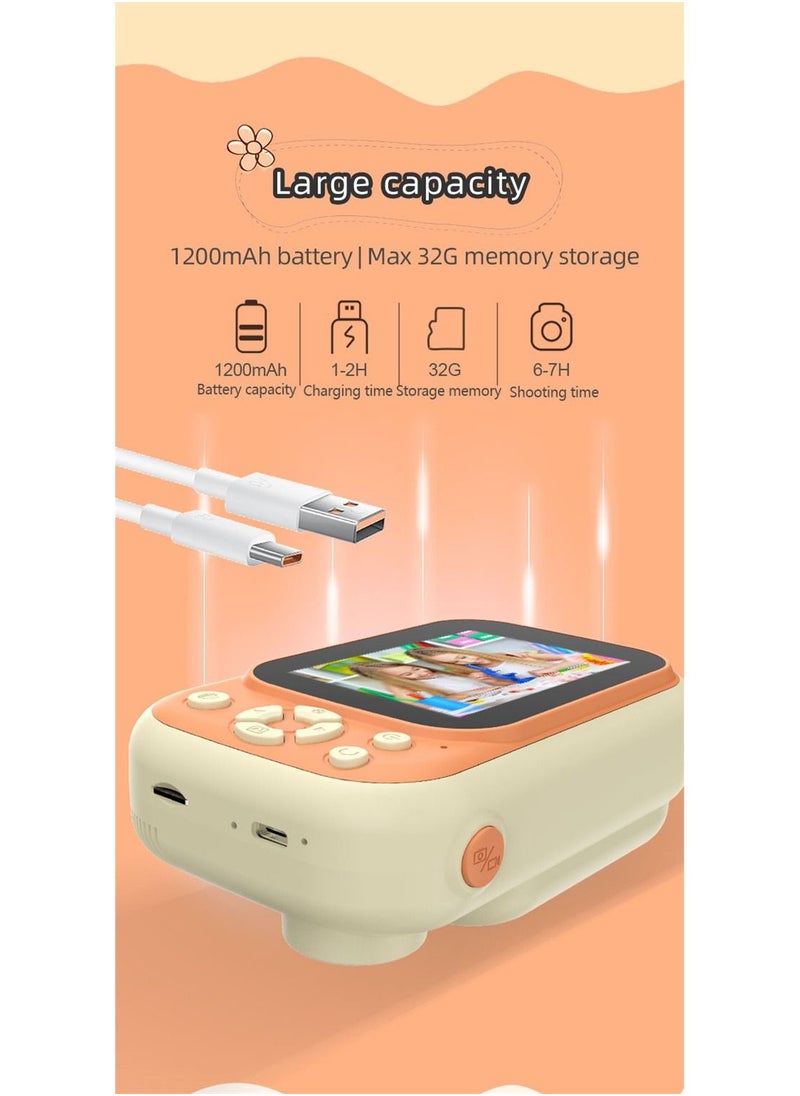 Generic - 3.5-inch 1080p Front And Rear Dual-camera Hd High-definition Thermal Printing The Camera,can Take Photos, Record, Print, Play Games And Listen To Mus - Image 1