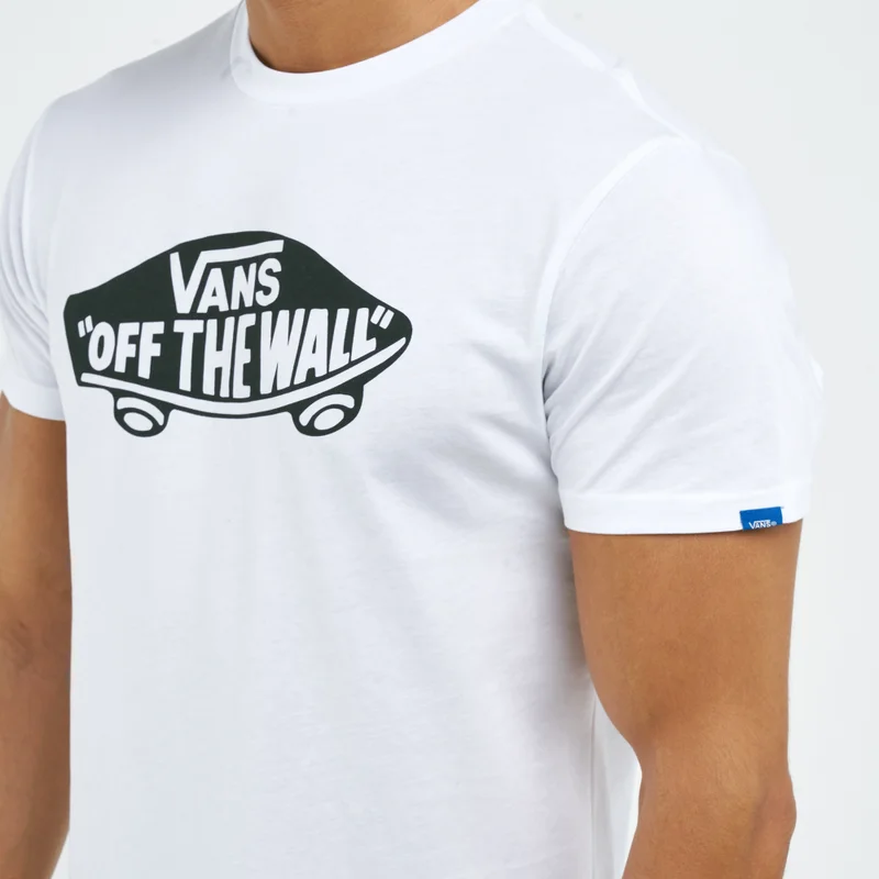 Vans White Men's Off The Wall T-Shirt for Men | Best Price UAE