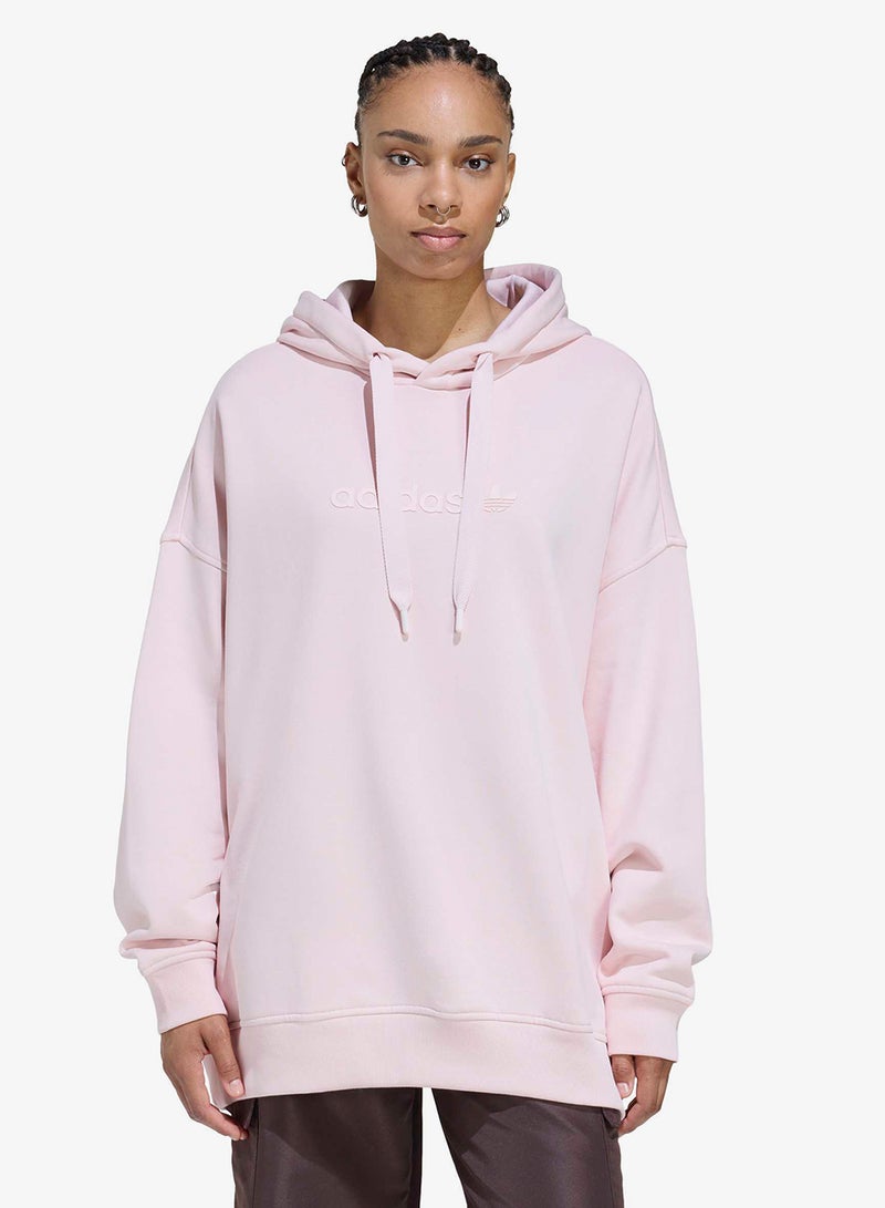 adidas Originals Essentials Linear Oversized Hoodie - Image 1