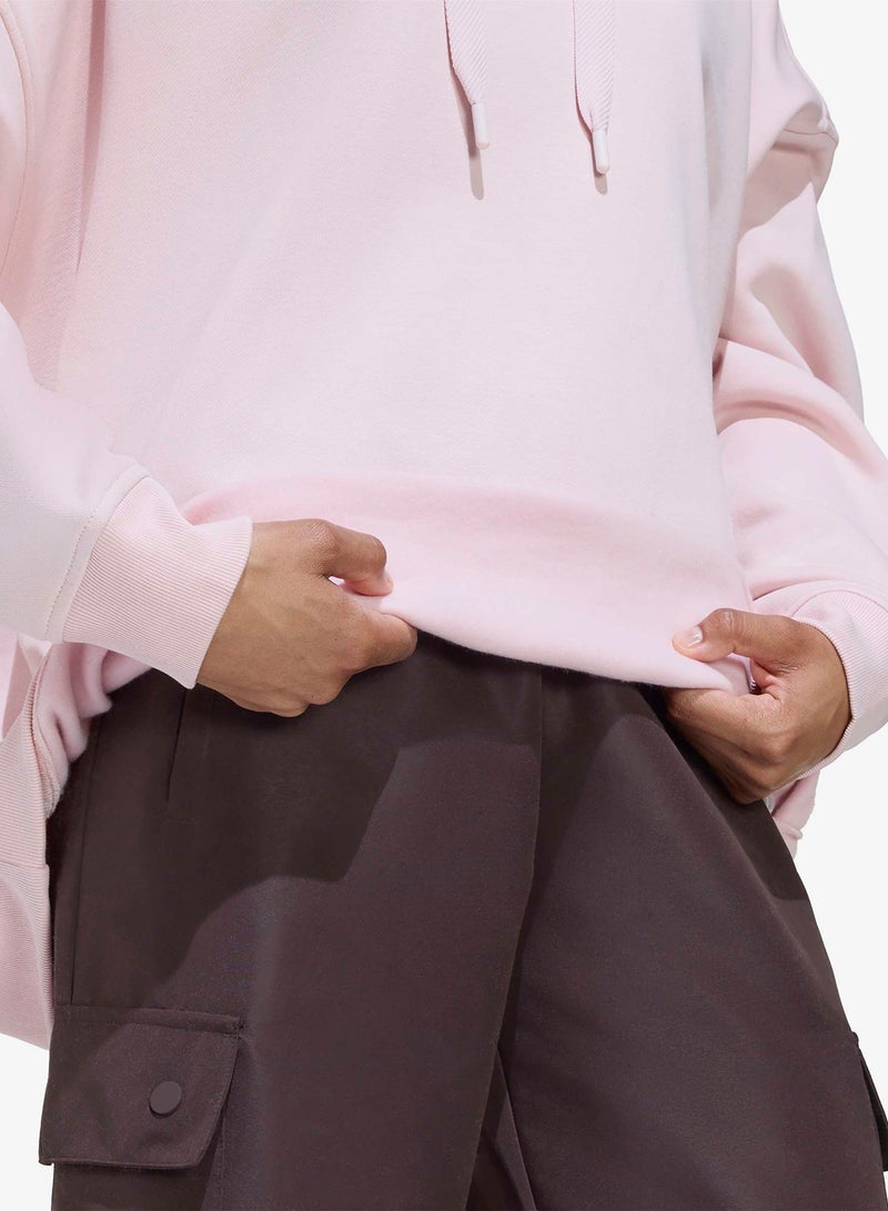 adidas Originals Essentials Linear Oversized Hoodie - Image 4