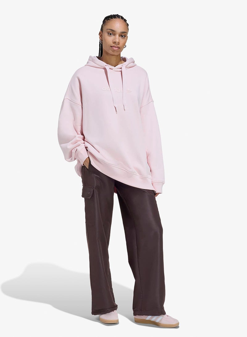 adidas Originals Essentials Linear Oversized Hoodie - Image 5