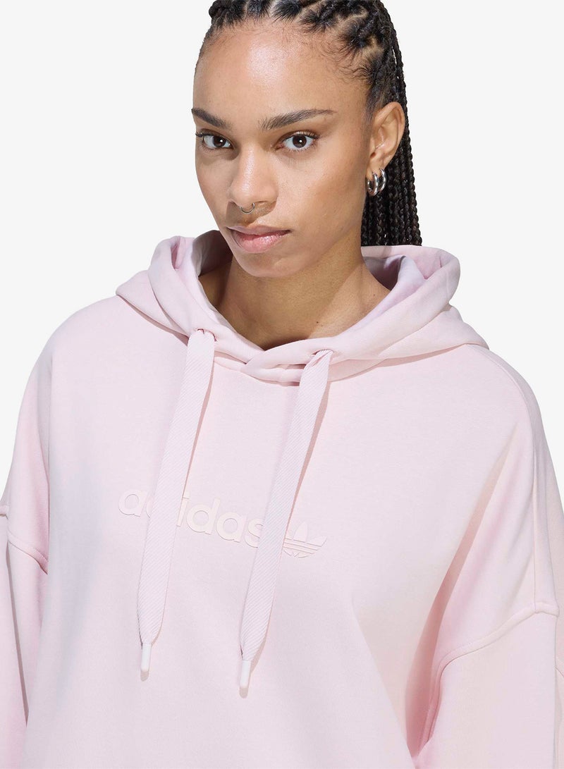 adidas Originals Essentials Linear Oversized Hoodie - Image 3