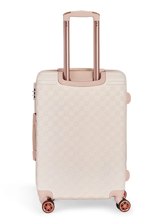 ليمرا طقم شنط سفر مكون من 6 حقائب أمتعة لون بيج بمقاس 32"/28"/24"/20"/15"/12 انش