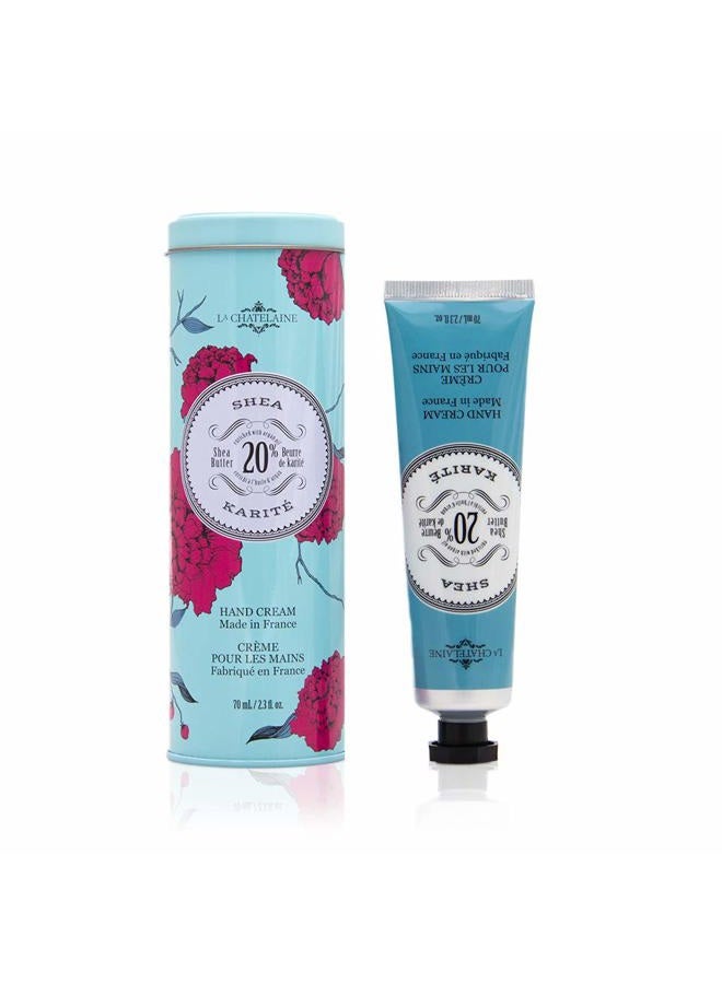 Hand Cream Tin | 20% Organic Shea Butter, Argan Oil & Calendula | Moisturizing & Nourishing | 2.3 Oz (Shea)