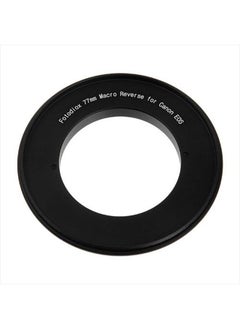 77mm Macro Reverse Mount Adapter, for Canon EOS 1D, 1DS, Mark II, III, IV, 1DC, 1DX, D30, D60, 10D, 20D, 20DA, 30D, 40D, 50D, 60D, 60DA, 5D, Mark II, Mark III, 7D, Rebel XT, XTi, XSi, T1, T1i - pzsku/Z00CE7A7CAE76402F588FZ/45/_/1683873583/d9603fbd-fabf-4a8e-a3af-82e60d4187b0