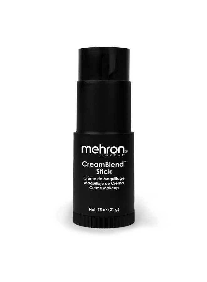 ميهرون كريم أساس ميهرون | ألوان للوجه والجسم وكريم أساس | مثالي للهالوين، ٧٥ أونصة (٢١ غرامًا) (أسود) - Image 1