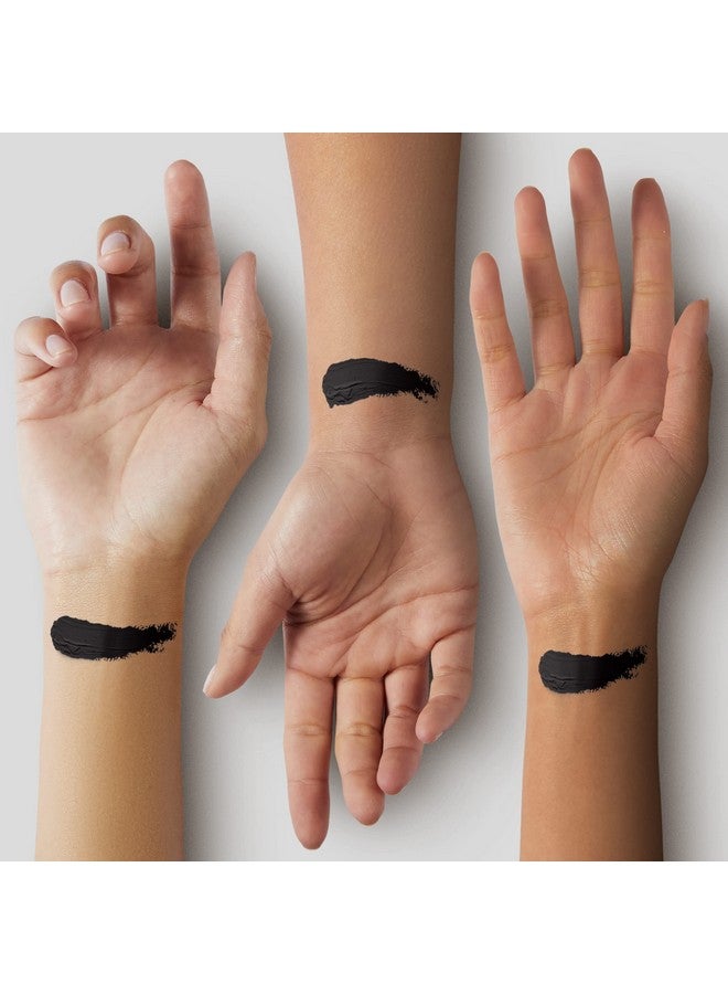 ميهرون كريم أساس ميهرون | ألوان للوجه والجسم وكريم أساس | مثالي للهالوين، ٧٥ أونصة (٢١ غرامًا) (أسود) - Image 4