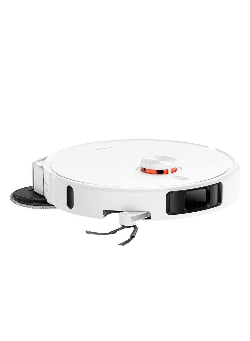 Xiaomi H50 Pro Robot Vacuum and Mop, 15000Pa, dualanti-tangle design，8.8 cm Ultra-Slim，0mm Along-the-Wall Mechanical Arm Cleaning, Hot Water Mop Wash & Self-Empty Omni Station，10mm automatic mop and lifting 440 W H50 pro white - Image 2