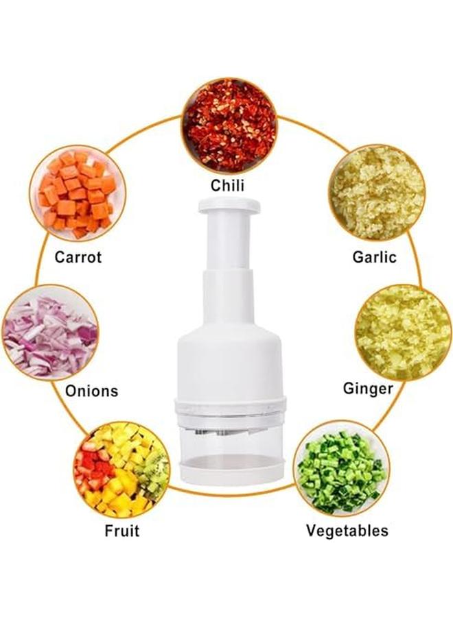 إي سي في في قطاعة الطعام، قطاعة الخضروات، قطاعة يدوية، قطاعة يدوية، مفرمة بصل، ثوم، ضغط على الخضار، قطاعة فواكه، قطاعة ثوم المطبخ، قطاعة يدوية، قطاعة بصل بيضاء - Image 4