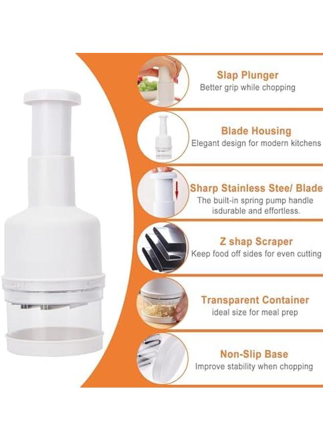 إي سي في في قطاعة الطعام، قطاعة الخضروات، قطاعة يدوية، قطاعة يدوية، مفرمة بصل، ثوم، ضغط على الخضار، قطاعة فواكه، قطاعة ثوم المطبخ، قطاعة يدوية، قطاعة بصل بيضاء - Image 2