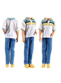 3 Sets Doll Casual Wear Clothes Overalls Jacket Pants Outfits With 3 Pair Shoes For 12 Inches Dolls - pzsku/Z00CEA977FC15AC1A948FZ/45/_/1733730062/ea3c89cf-d1a9-42a6-8aae-2c3c3feb2740