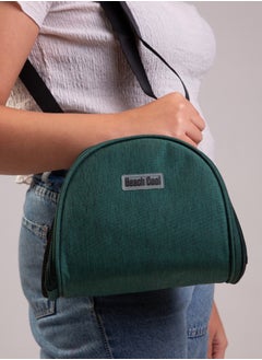 Beach Cool Hot and Cold Lunch Bag - Padded and High Quality Material - Adjustable Strap - 5L - Green  - Image 4