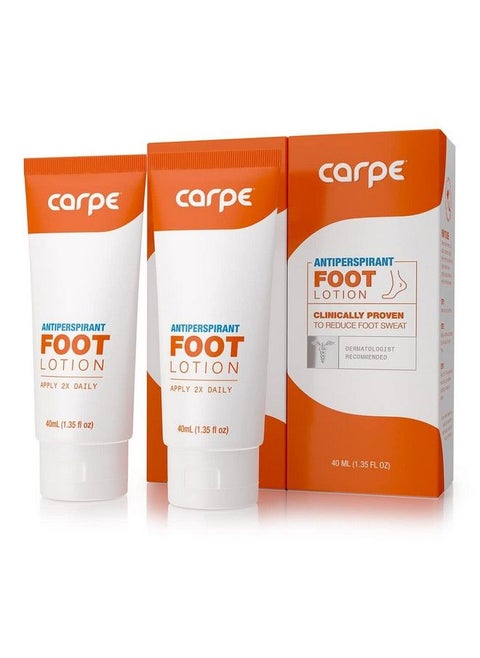 Antiperspirant Foot Lotion A Dermatologistrecommended Solution To Stop Sweaty Smelly Feet Helps Prevent Blisters Great For Hyperhidrosis (Pack Of Two)
