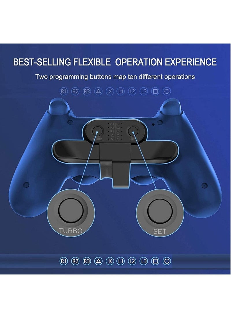 Generic - PS4 Controller Paddles Strike Pack for Playstation 4 Controller, Back on Attachment/Turbo Function FPS/Customization Mapping ons/Audio Jack - Image 1