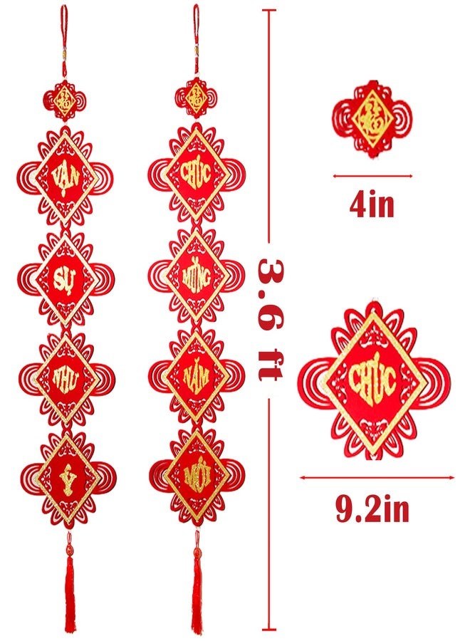 IRCOR TET Decorations 2026 Vietnamese with 24 Red Envelopes Vietnamese Lunar New Year Decorations - Image 3