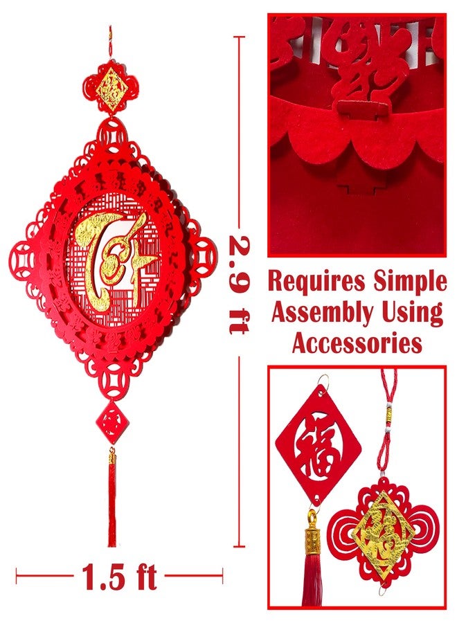 IRCOR TET Decorations 2026 Vietnamese with 24 Red Envelopes Vietnamese Lunar New Year Decorations - Image 4