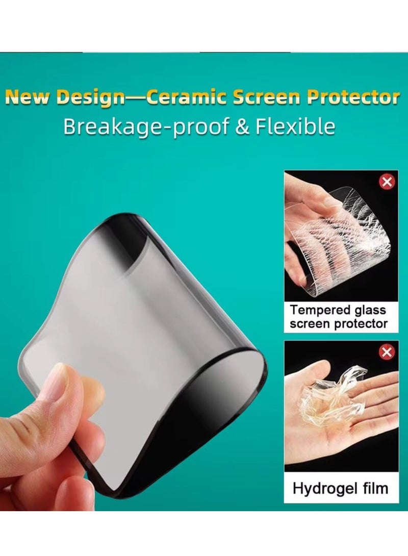 MIGOFAST IPhone 11 Matte Privacy Ceramic Screen Protector Film   Matte, Anti-Spy  Full Adhesive, Flexible  Not Glass  Anti-Spy Full Adhesive Flexible Film - Image 4