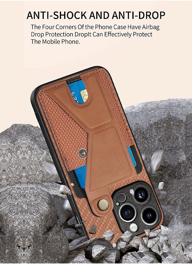 Generic - iPhone 15 Pro case,The wallet card holder case Only Compatible with iPhone 15 Pro - Image 1