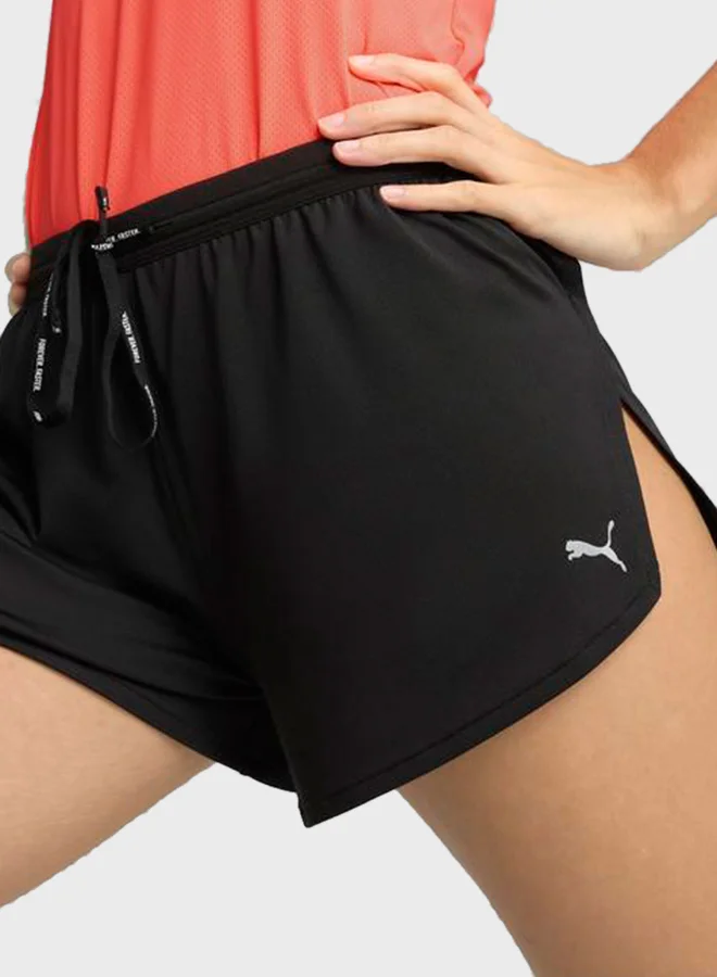 PUMA 3" Running Knitted Shorts