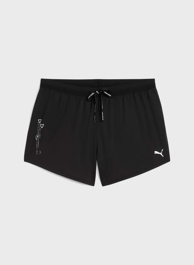 PUMA 3" Running Knitted Shorts