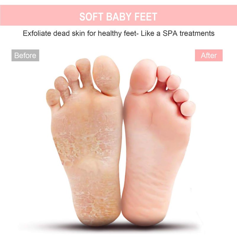 BESKAR XL Large Foot Scrubber Mat for Use in Shower - Shower Foot Cleaner to Eliminate Calluses Dead Skin, Foot Massager Mat for Men & Women to Soothe Achy Feet, Non Slip Suction Cups - Image 4