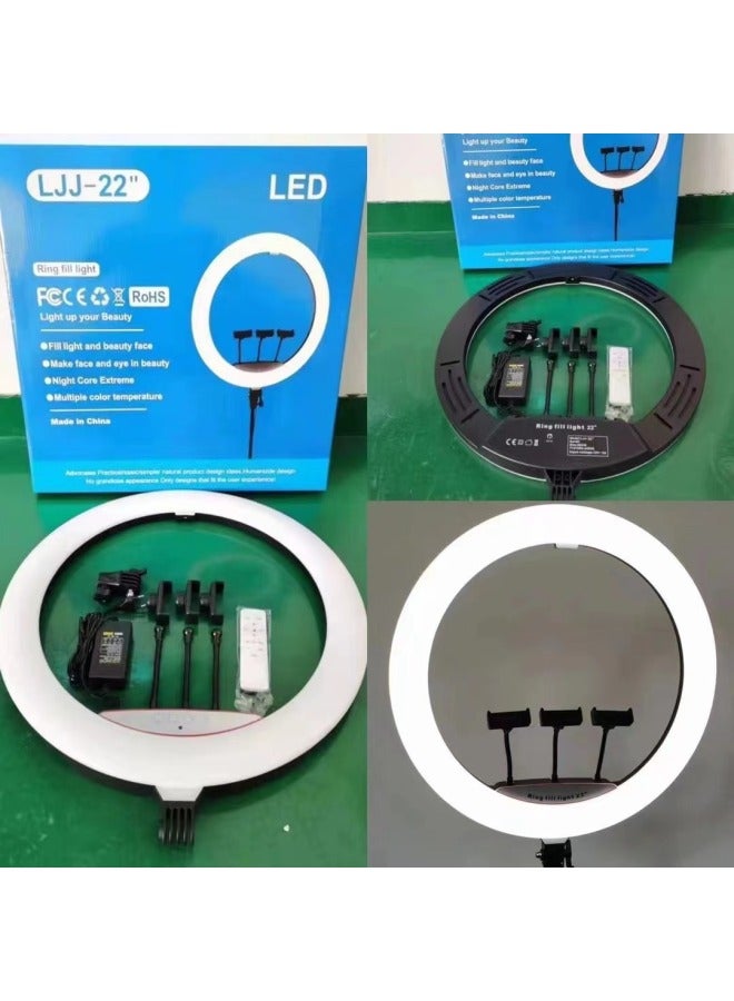 general RGB Fill Light 56CM Ringlight Selfie Photography Light 45CM Anchor Light LJJ 22-inch Fill Light-Specifications:LJJ22/22-inch Three-color Light (with Bag)  - Image 2